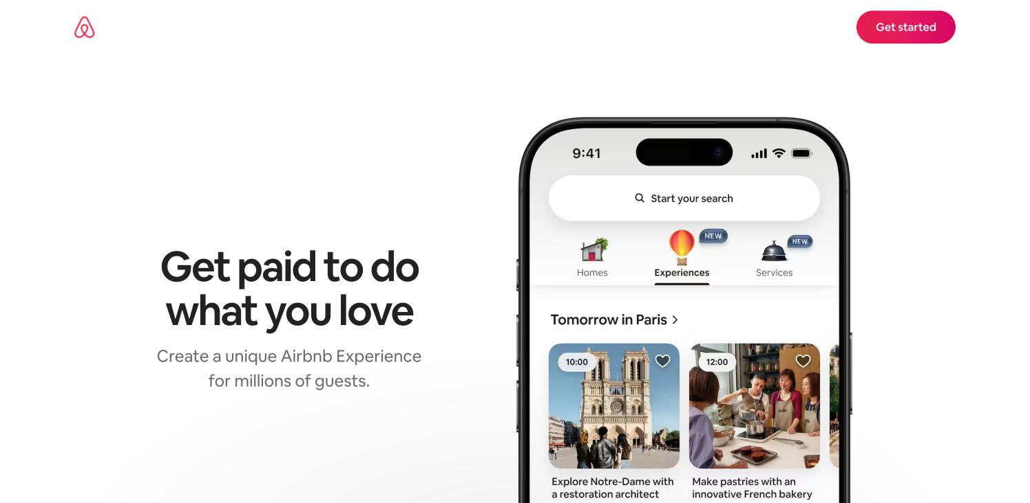 Airbnb Host an experience