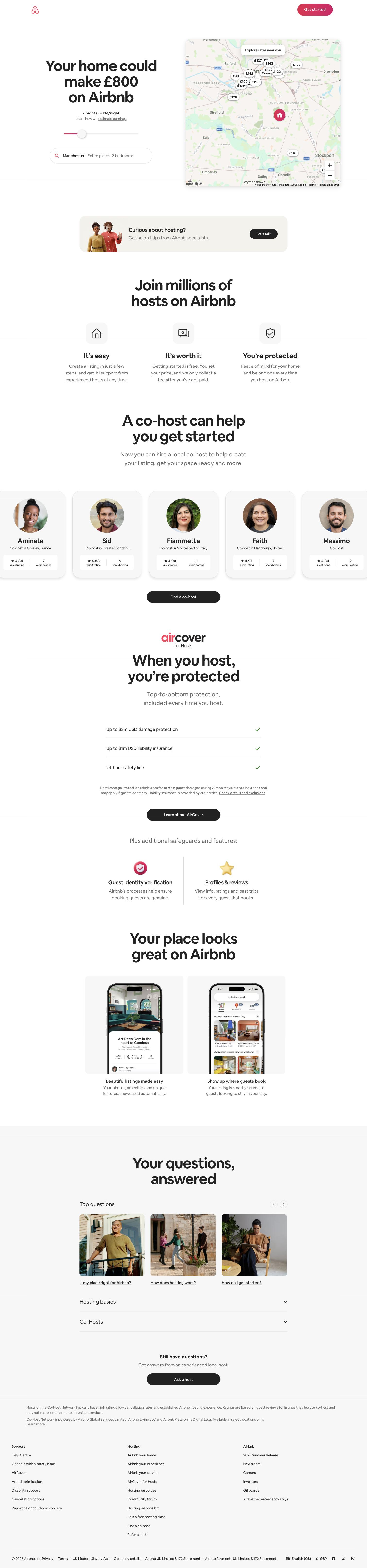 Airbnb — Host your home