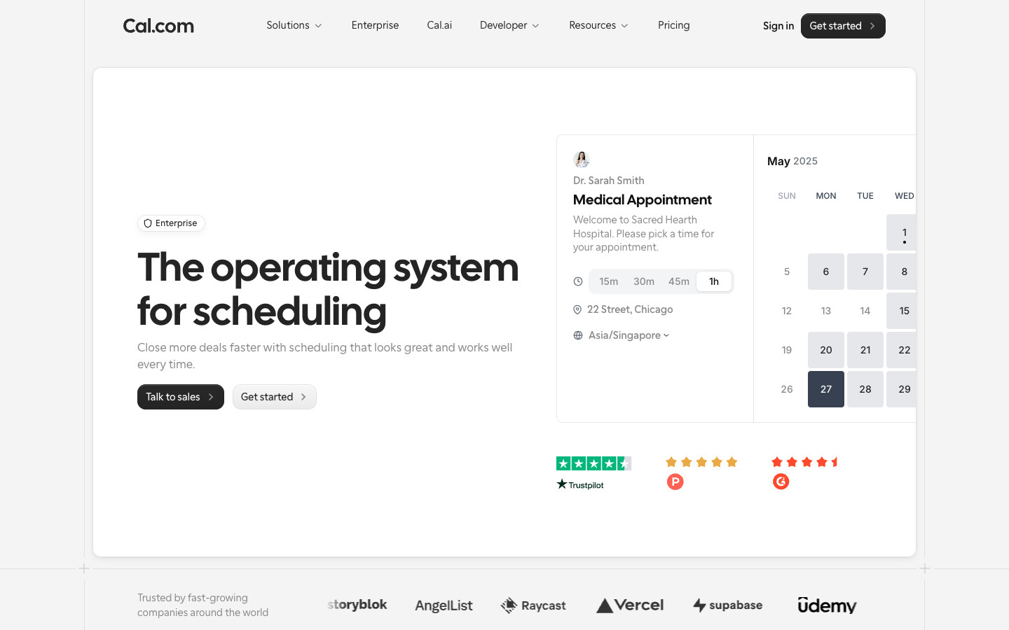 Cal.com Enterprise