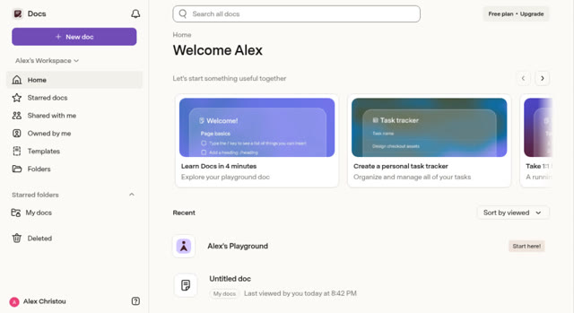 Coda Homepage