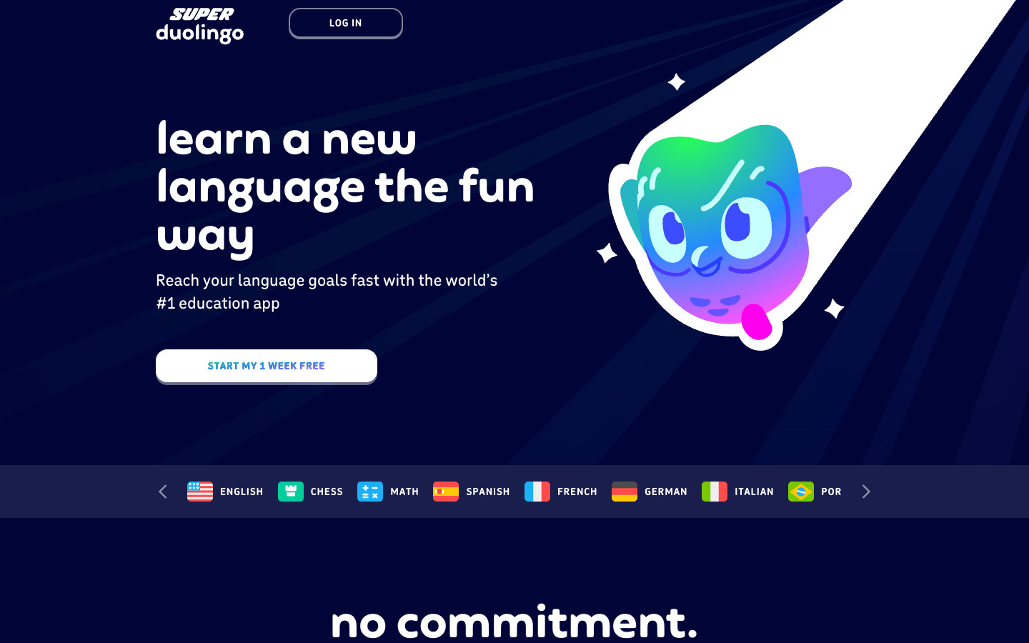 Duolingo Super Duolingo