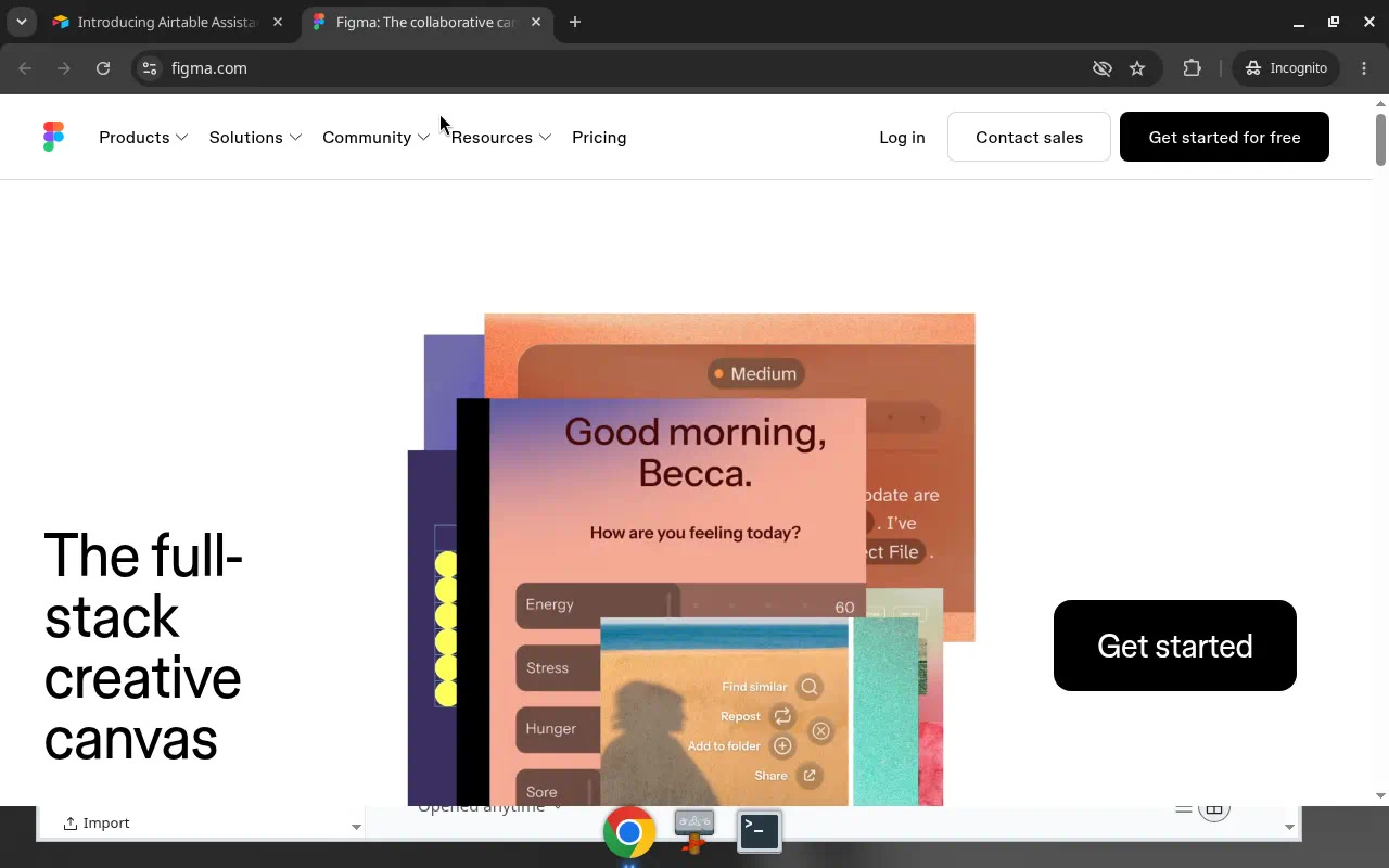 Figma — Homepage