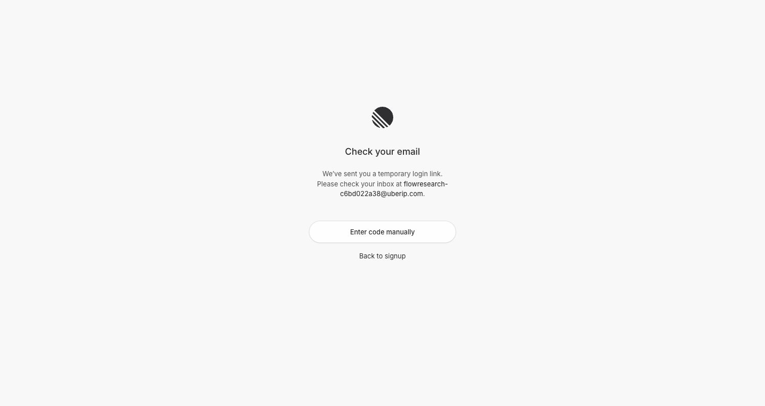 Linear — Check your email