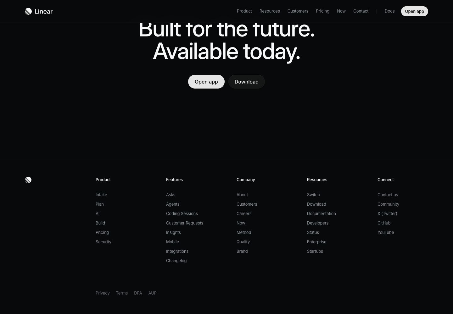 Linear Planning