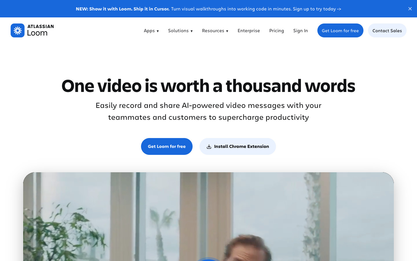 Loom Homepage