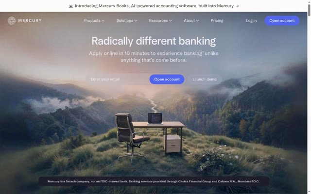 Mercury Homepage