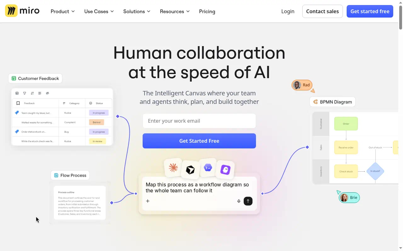 Miro — Homepage