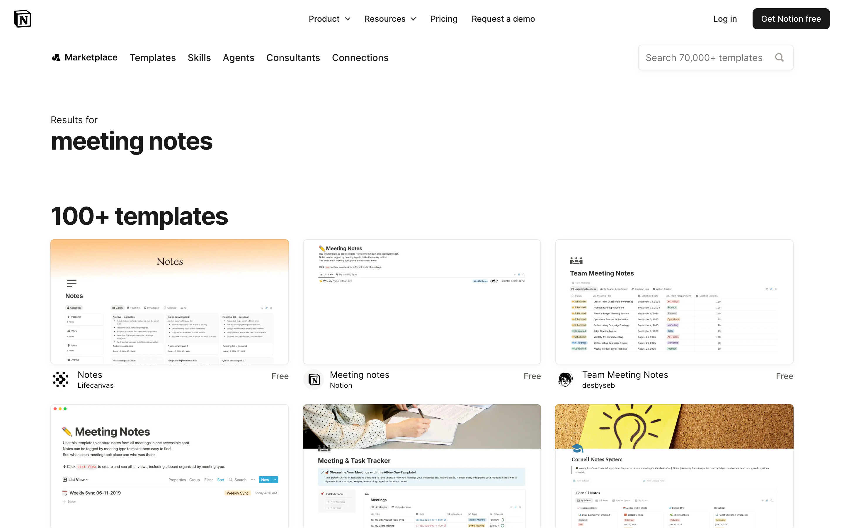 Notion — Search results