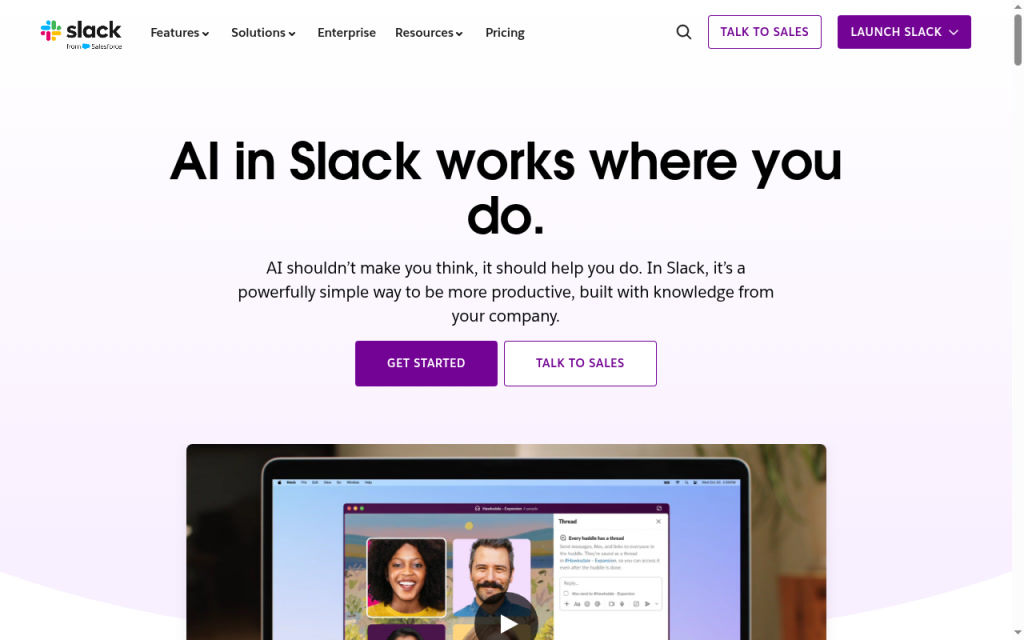 Slack — AI features