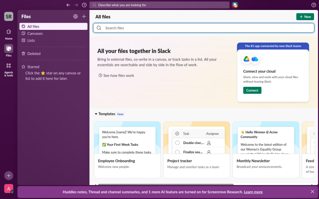 Slack Files